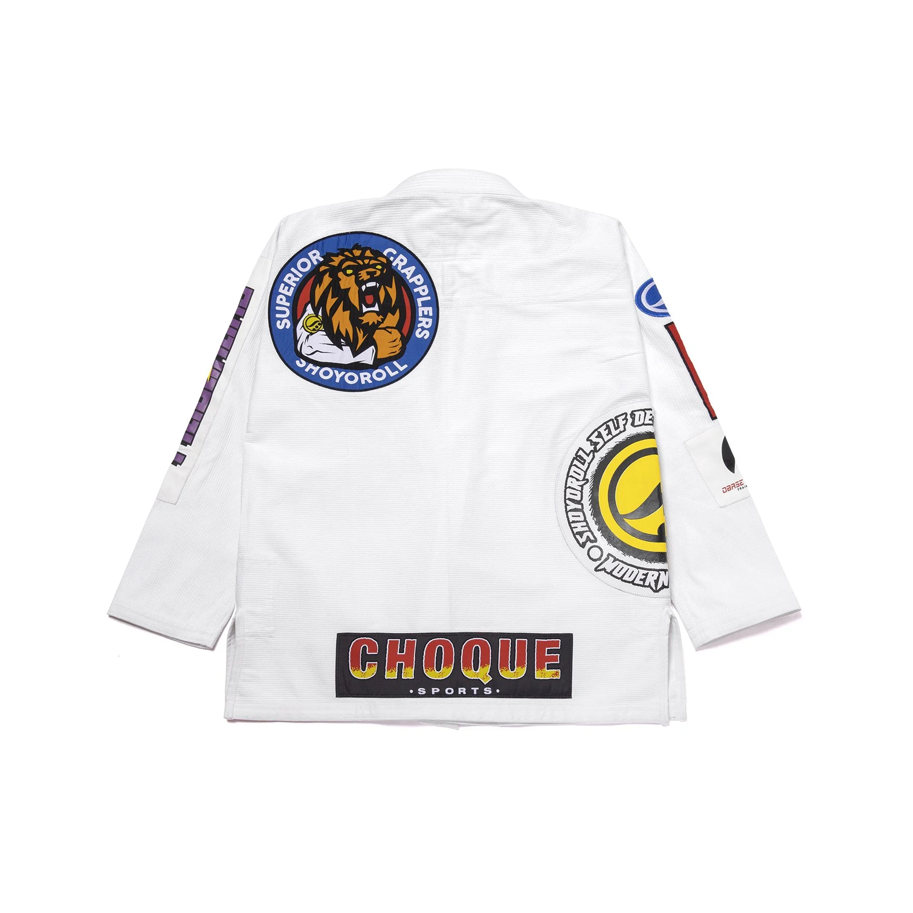 Shoyoroll Federation White BJJ Gi – back view