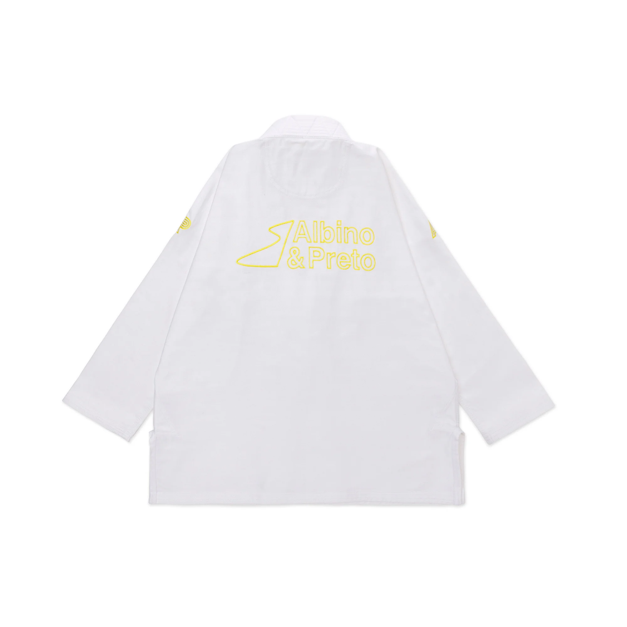 Albino and Preto Destination Volt White Gi – back view