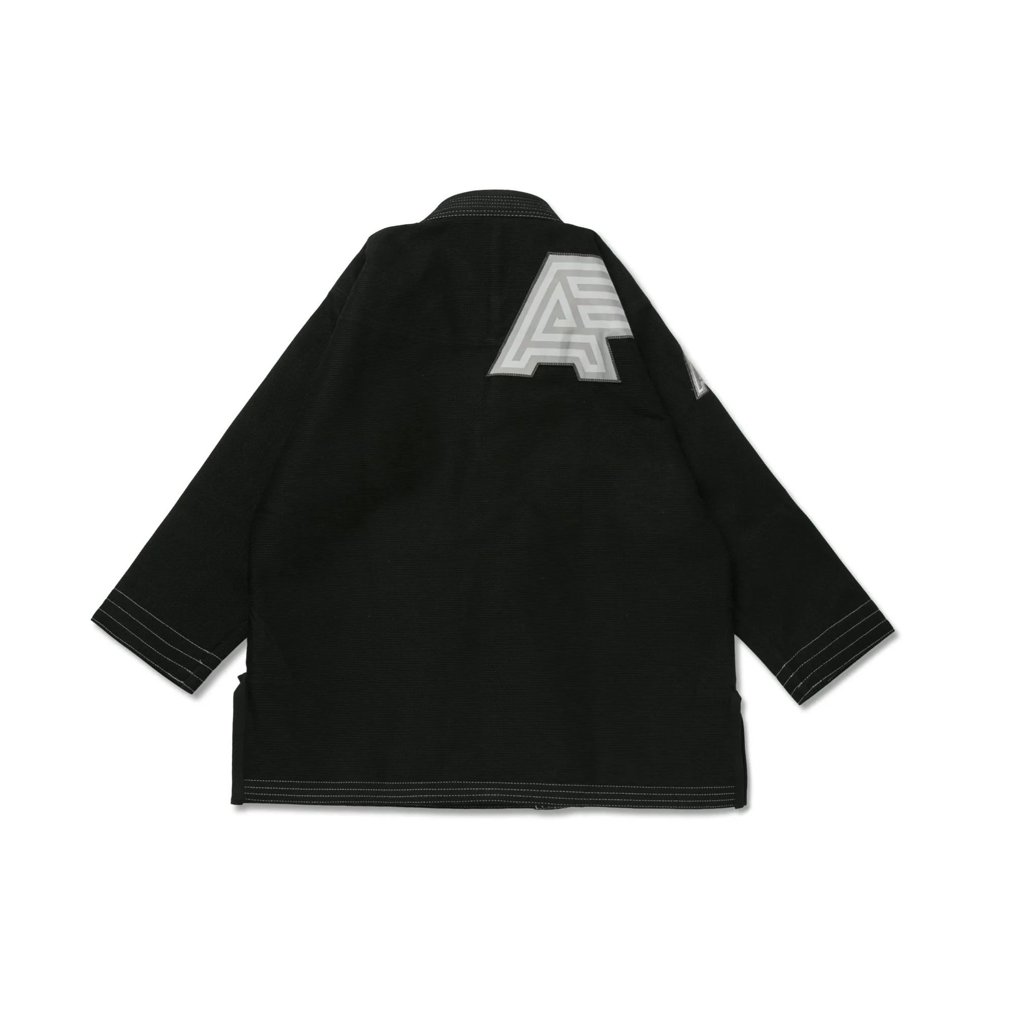 Albino and Preto Earl Herringbone Gi – back view