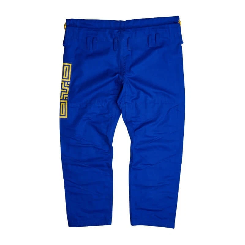 Albino and Preto Heritage Blue Gi – back view