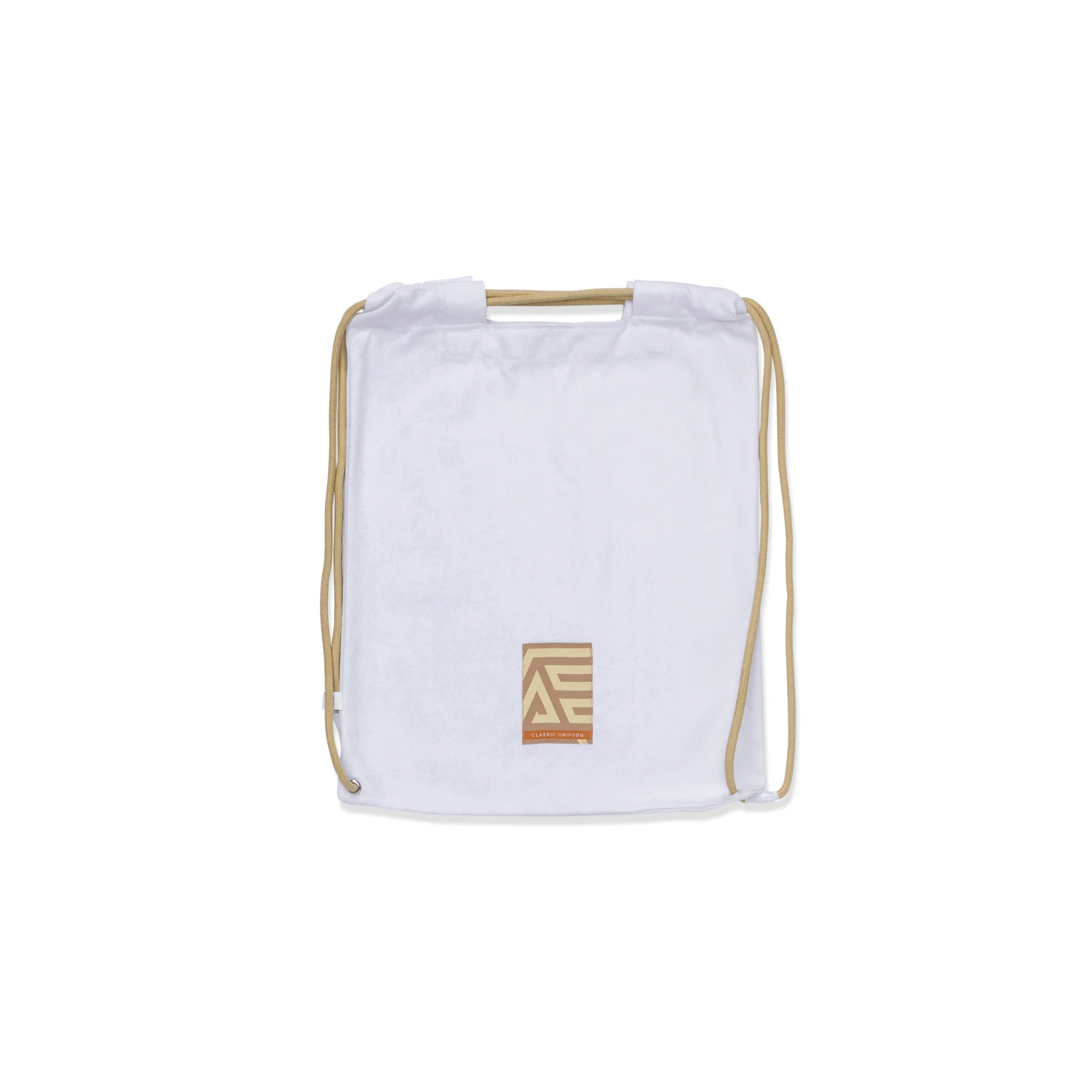Albino and Preto MAT White Gi – back view