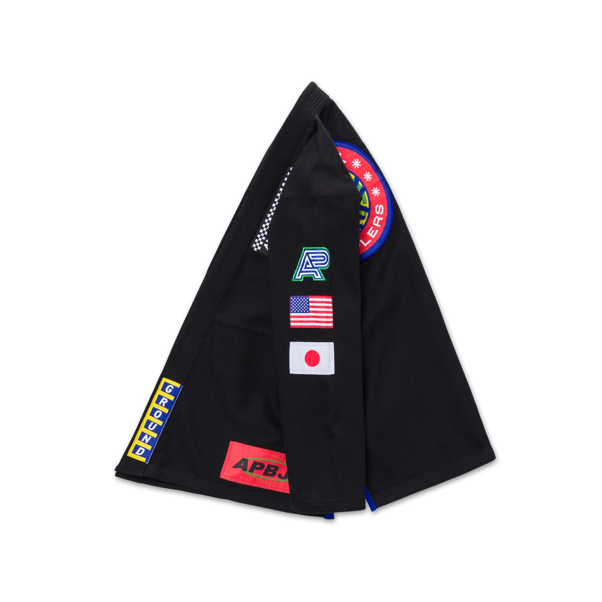 Albino and Preto MCM Gi – back view