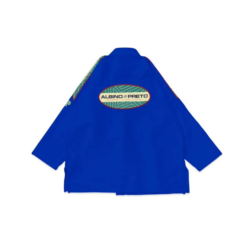 Albino and Preto GRYN COMP Gi – back view