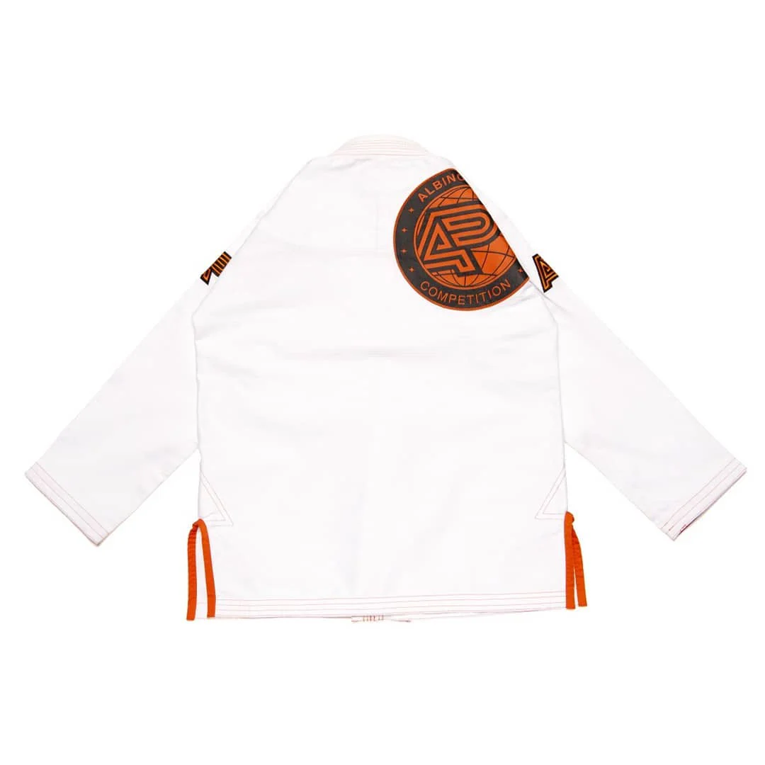 Albino and Preto RS350 White Gi – back view