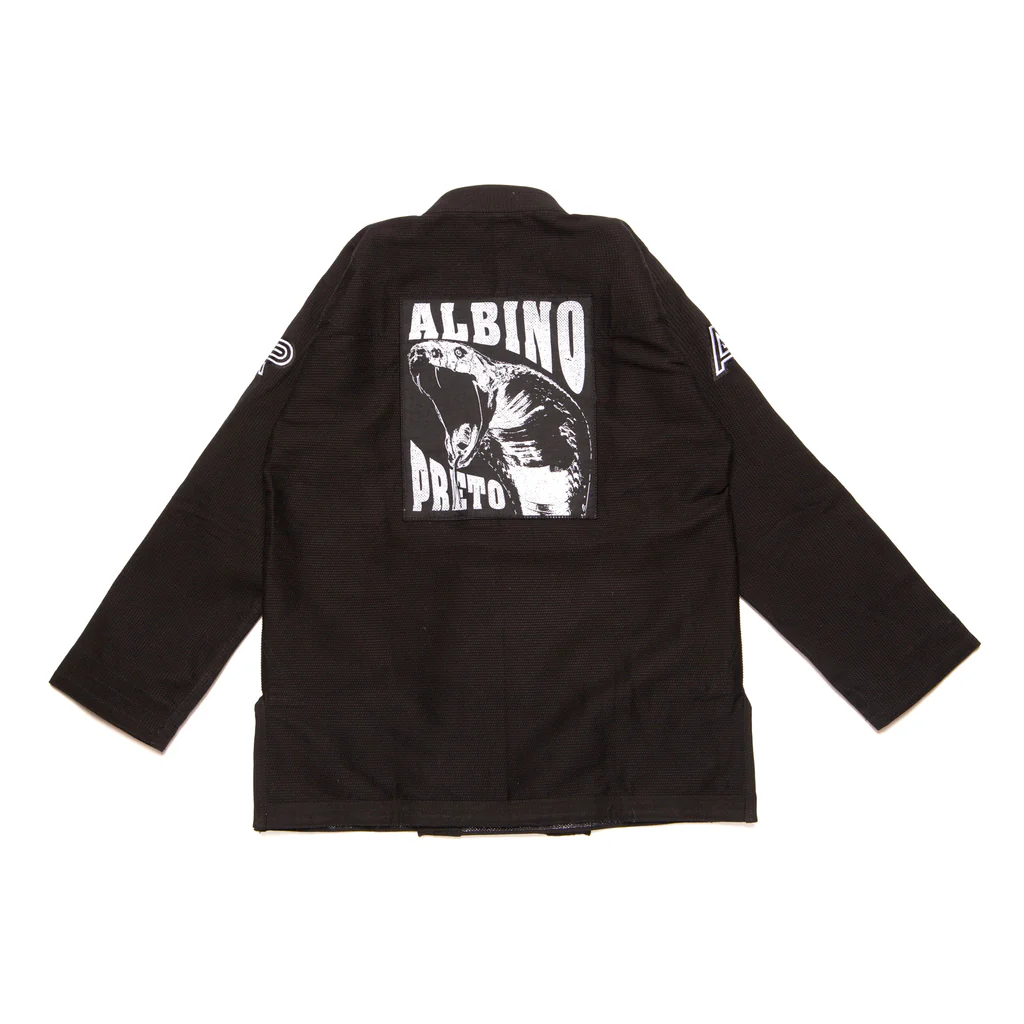 Albino and Preto Force Gi – back view