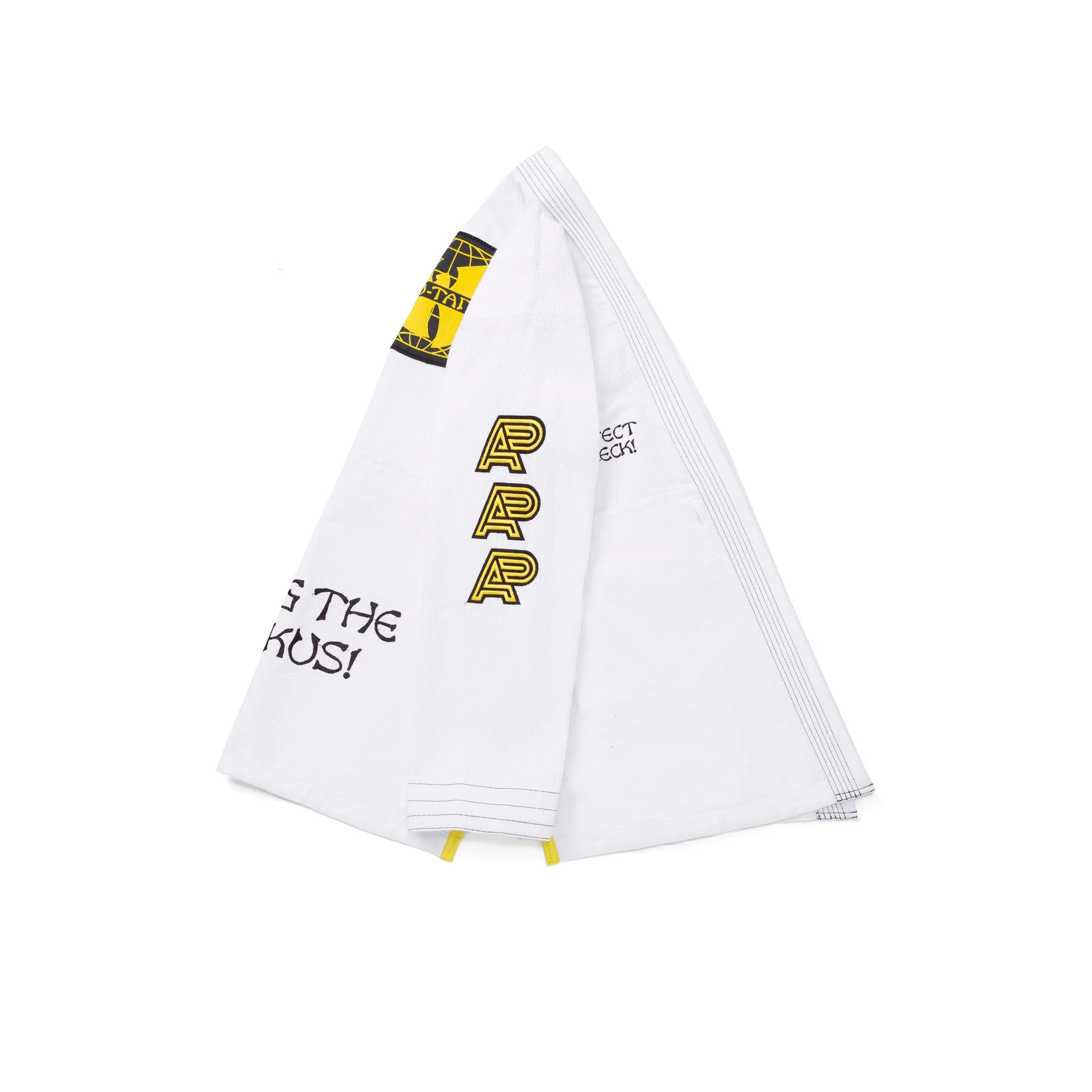 Albino and Preto Wu Tang Gi – back view