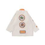 Albino and Preto NESM Unbleached Gi – front view