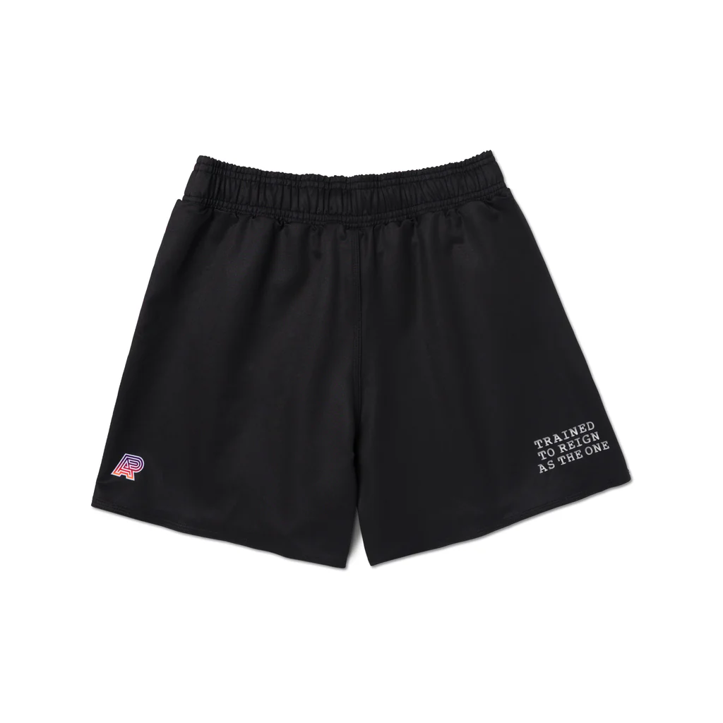Albino and Preto KISS Shorts – back view