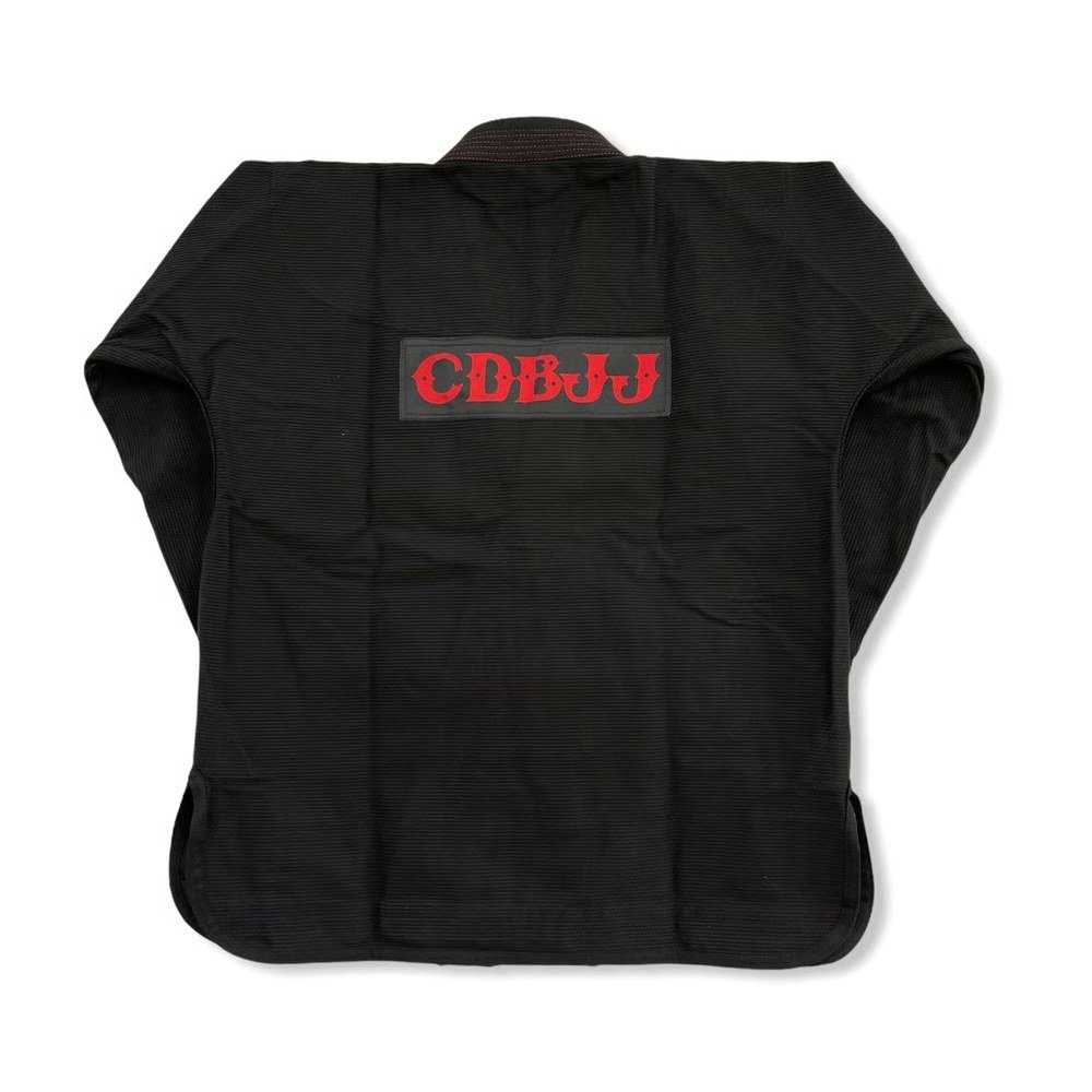 Albino and Preto CDBJJ V3 Gi – back view