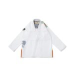 Albino and Preto Classic White Gi – front view