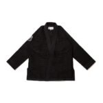 Albino and Preto Batch 90 Black Gi – front view