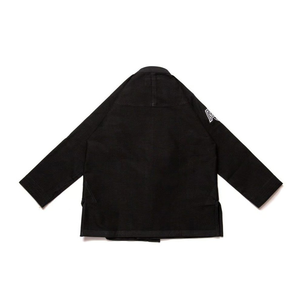 Albino and Preto Batch 90 Black Gi – back view