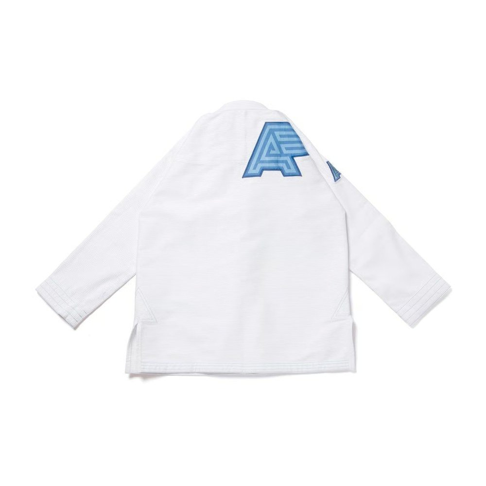 Albino and Preto Monochromatic Blue Gi – back view