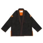 Albino and Preto RS350 Orange Gi – front view