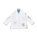 Albino and Preto Out to Adapt White Gi – front view