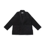 Albino and Preto Quilted Gi – front view