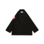 Albino and Preto Essential Black Gi – front view