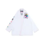 Albino and Preto Sanktuary White Gi – front view
