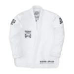 Albino and Preto BTTB White Gi – front view