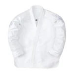 Albino and Preto Stealth White Gi – front view