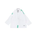 Albino and Preto 17 White Gi – front view