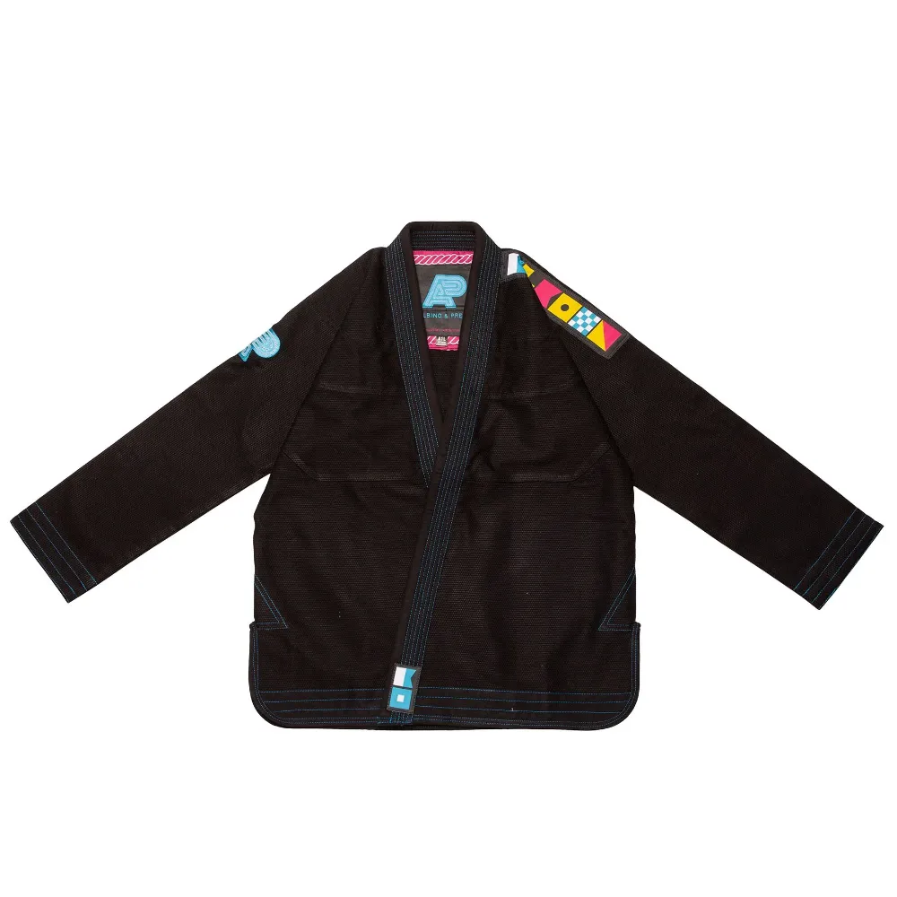 Albino and Preto Course of Action White Gi – front view