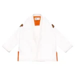 Albino and Preto RS350 White Gi – front view