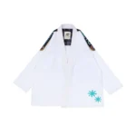 Albino and Preto RS Comp White Gi – front view