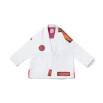 Albino and Preto In4mation White Gi – front view