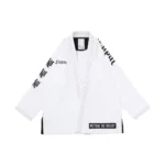 Albino and Preto Tupac White Gi – front view