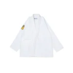 Albino and Preto YB Essential Gi – front view