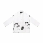 Albino and Preto Supernova White Gi – front view