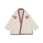Albino and Preto CDM Unbleached Gi – front view
