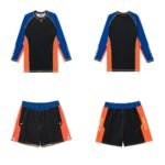 Albino and Preto OBY Rashguard Set – front view