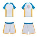 Albino and Preto Ollin Rashguard Set – front view