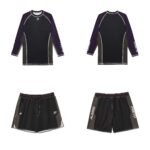 Albino and Preto POC Rashguard Set – front view