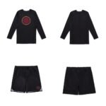Albino and Preto BRO Rashguard Set – front view