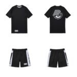 Albino and Preto DCDT Short Sleeve Set – front view