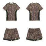 Albino and Preto Realtree Rashguard Set – front view
