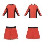 Albino and Preto BOP Rashguard Set – front view
