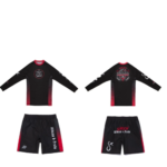 Albino and Preto Shadow Rashguard Set – front view