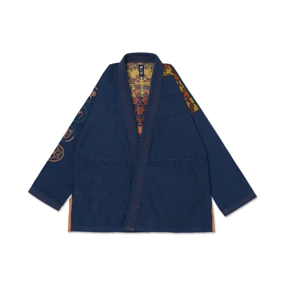 Albino and Preto Sig Zane Navy Gi – back view