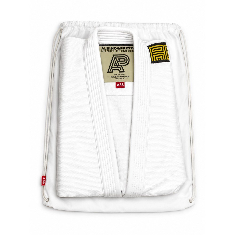 Albino and Preto Creative Transitions Gi – back view