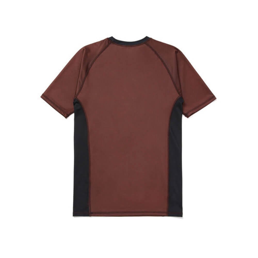 Shoyoroll Classic Brown Rash Guard – back view