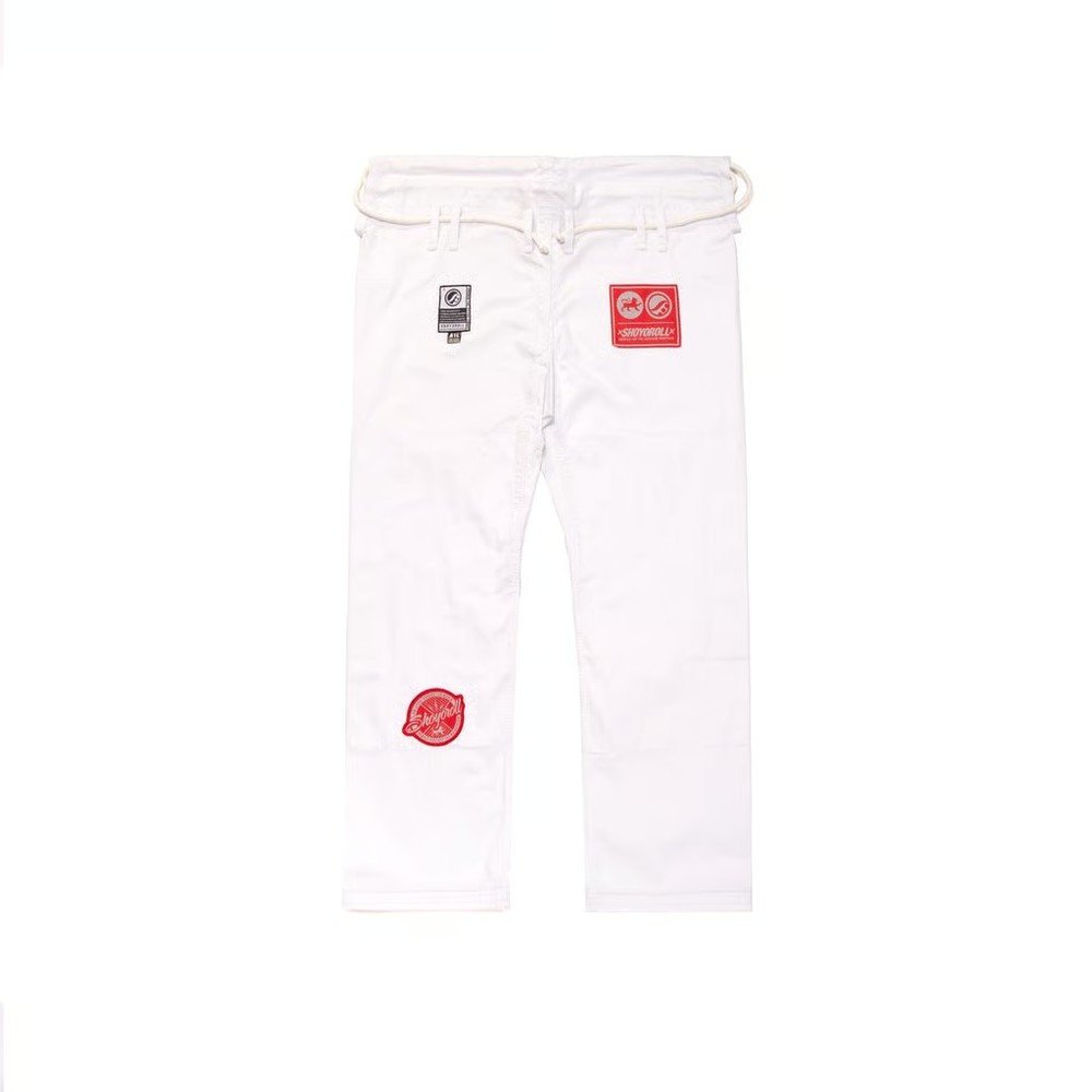 Shoyoroll 19 RedSky Blue White Gi – back view