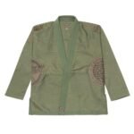 Shoyoroll Albino And Preto Olive Gi – Authentic Shoyoroll BJJ Kimono