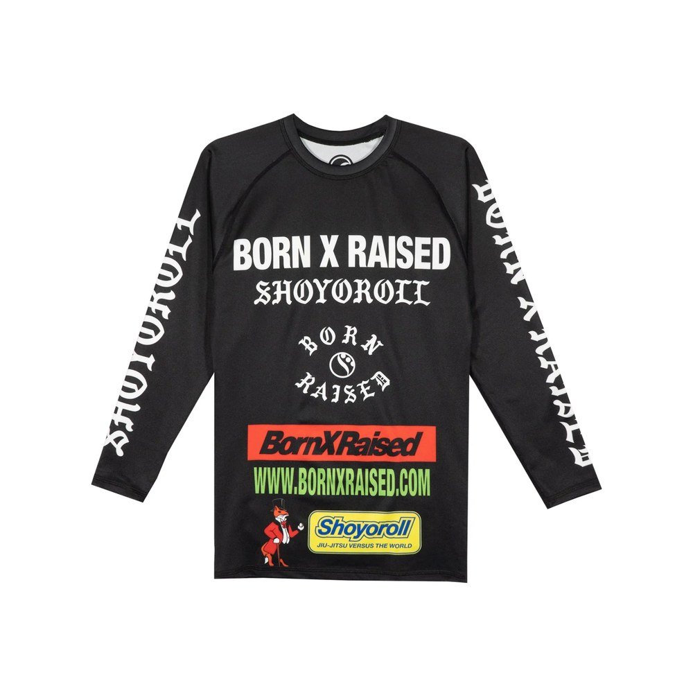 Shoyoroll Born Raised Rash Guard Set – back view
