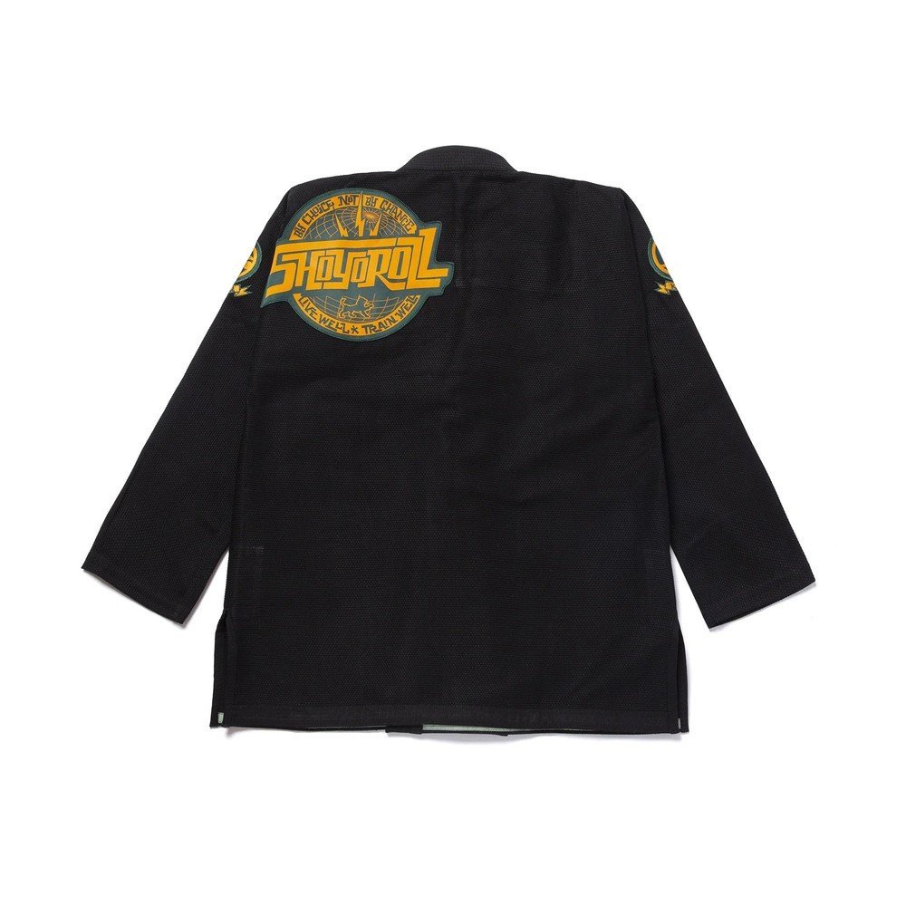Shoyoroll Clementine Competitor Black Gi – back view