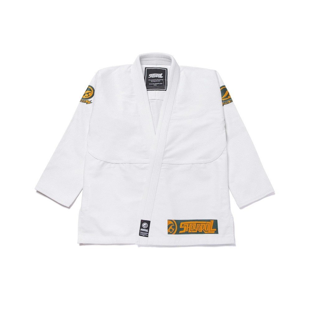 shoyoroll-clementine-competitor-white-gi-1-1.jpg Shoyoroll Clementine Competitor White Gi – Authentic Shoyoroll BJJ Kimono - Image 1
