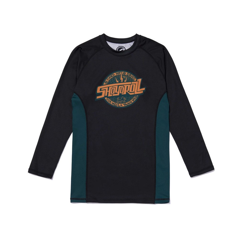 shoyoroll-clementine-rash-guard-ls-1-1.jpg Shoyoroll Clementine Rash Guard LS – Made in California BJJ Rash Guard (Sizes XS–2XL) - Image 1